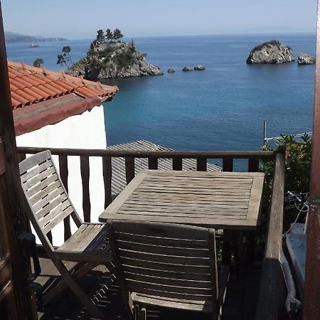 Blaue Welle Haus Appartement Parga Buitenkant foto