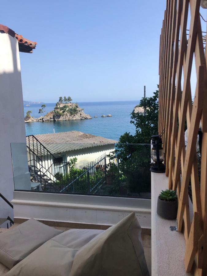 Blaue Welle Haus Appartement Parga Buitenkant foto