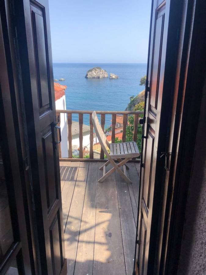 Blaue Welle Haus Appartement Parga Buitenkant foto